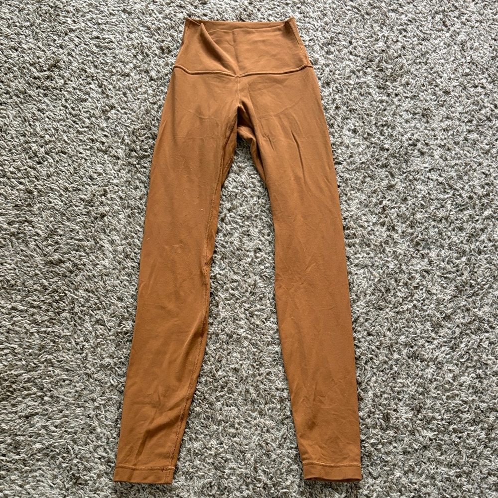 Lululemon Align High-Rise Pant 28" Copper Brown size 0